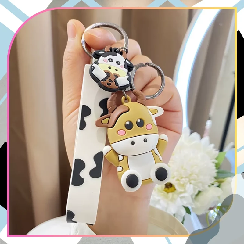 Brelok-Krowa-Zwierzak-do-kluczy-torebki-Byk-na-prezent 4.webp