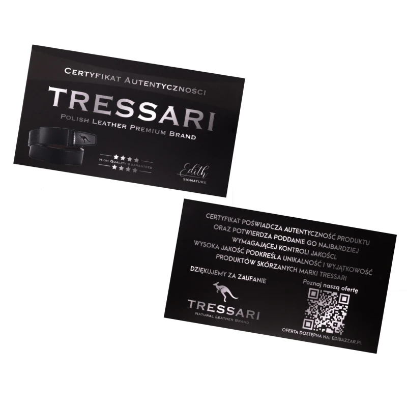 Pasek Męski Skóra naturalna TRESSARI Premium brand Polska marka 4.webp