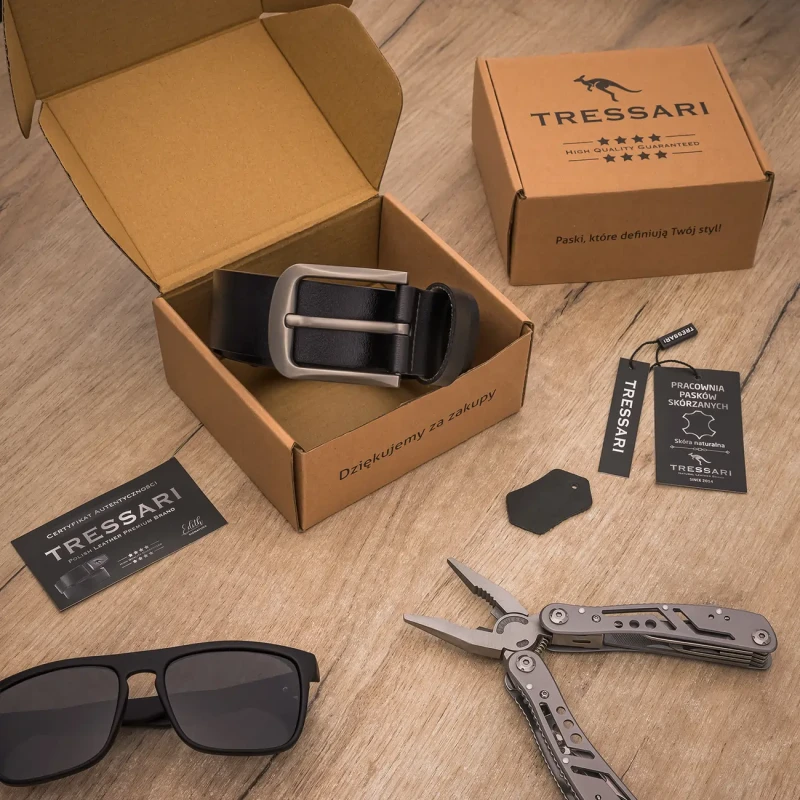 Pasek Męski Skóra naturalna TRESSARI Premium brand Polska marka 9.webp