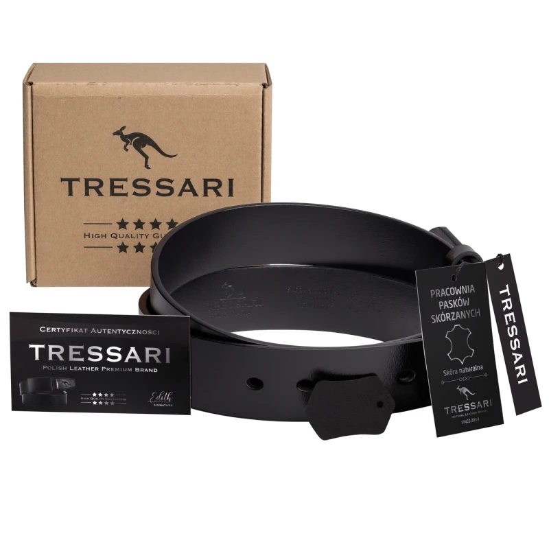 Pasek Męski Skóra naturalna TRESSARI Premium brand Polska marka 1.webp