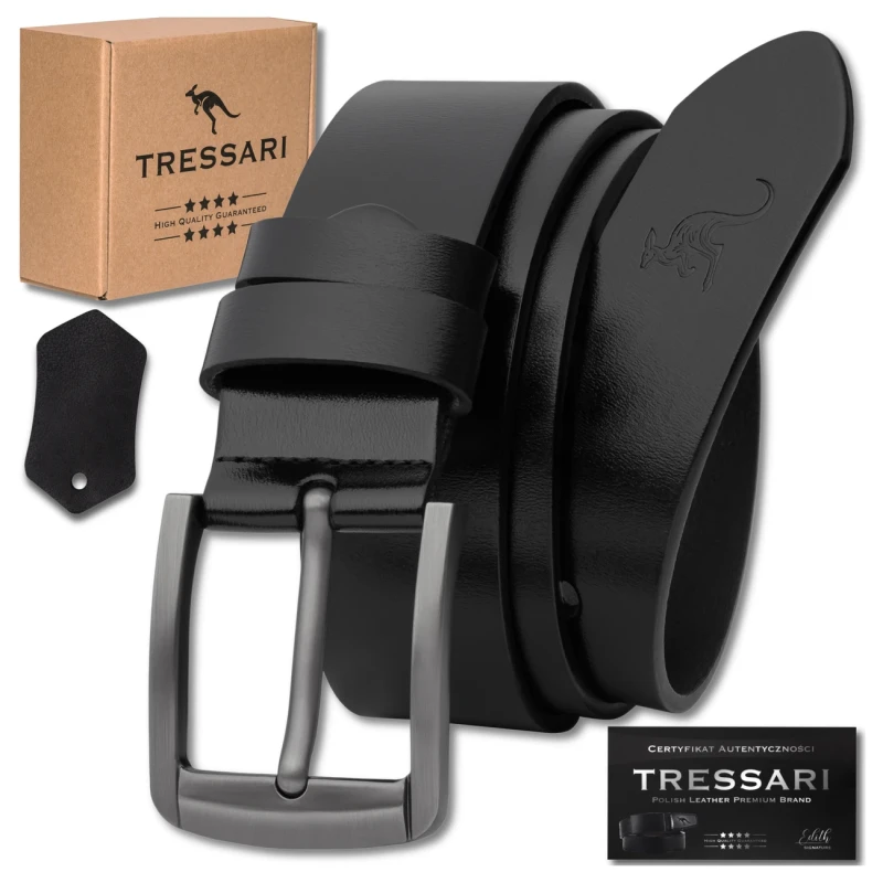 Pasek Męski Skóra naturalna TRESSARI Premium brand Polska marka 2.webp