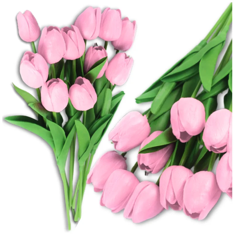 Sztuczne-tulipany-bukiet-10szt-kwiaty-dekoracyjne-różowe4.webp