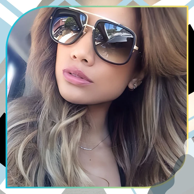 OKULARY DAMSKIE KOCIE KOT PRZECIWSŁONECZNE Kardashian Vintage 2.webp