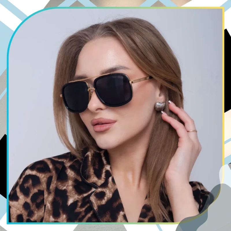 OKULARY DAMSKIE KOCIE KOT PRZECIWSŁONECZNE Kardashian Vintage 4.webp