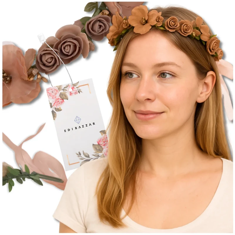Wianek-Opaska-do-Włosów-Kwiaty-Brązowe-Róże-Styl-Boho.webp