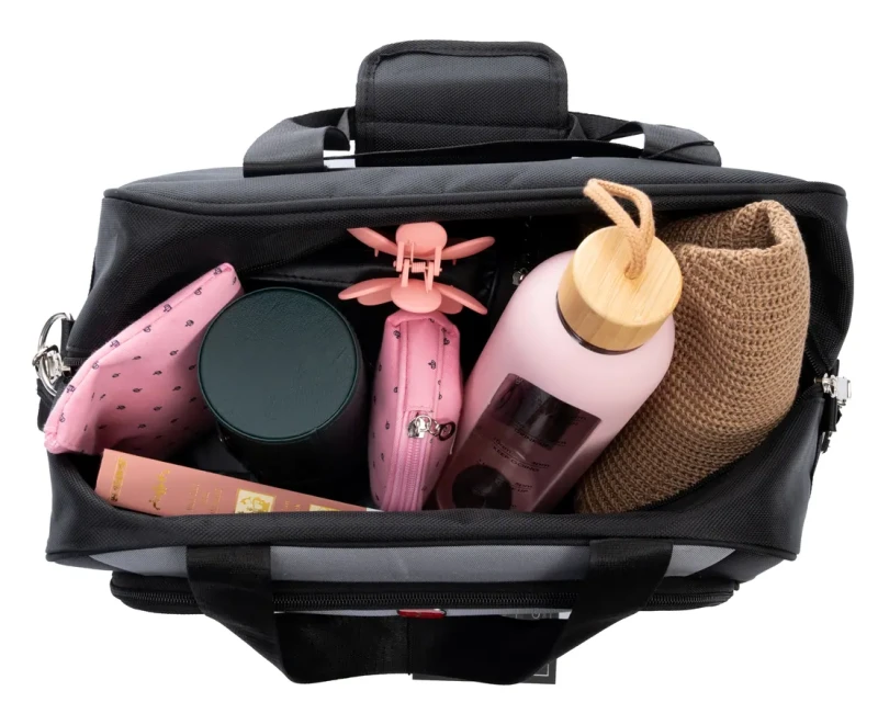 BAD&BAGS torba biznesowa czarna podróżna do samolotu bagaż podręczny 4.webp