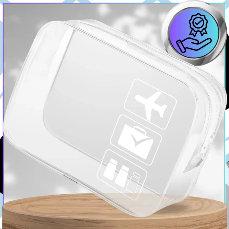 Zestaw organizer przezroczysty do walizki kosmetyczka 3 sztuki  8.webp