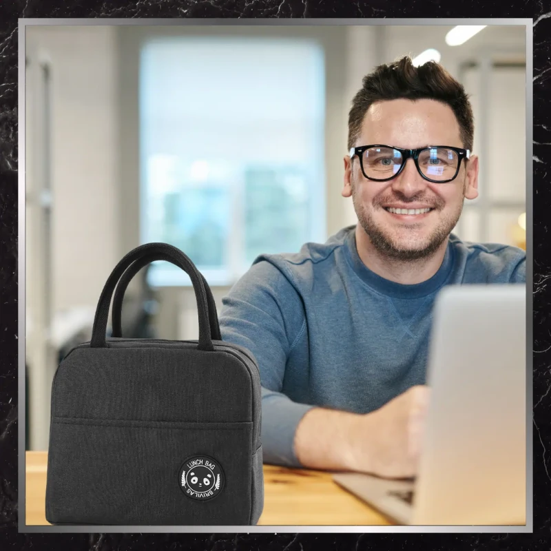 LUNCH BOX termiczna Torba Śniadaniowa na jedzenie 3.webp