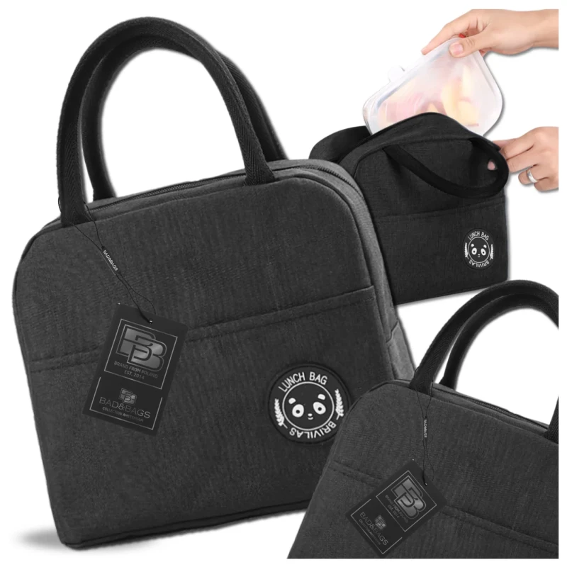 LUNCH BOX termiczna Torba Śniadaniowa na jedzenie 6.webp