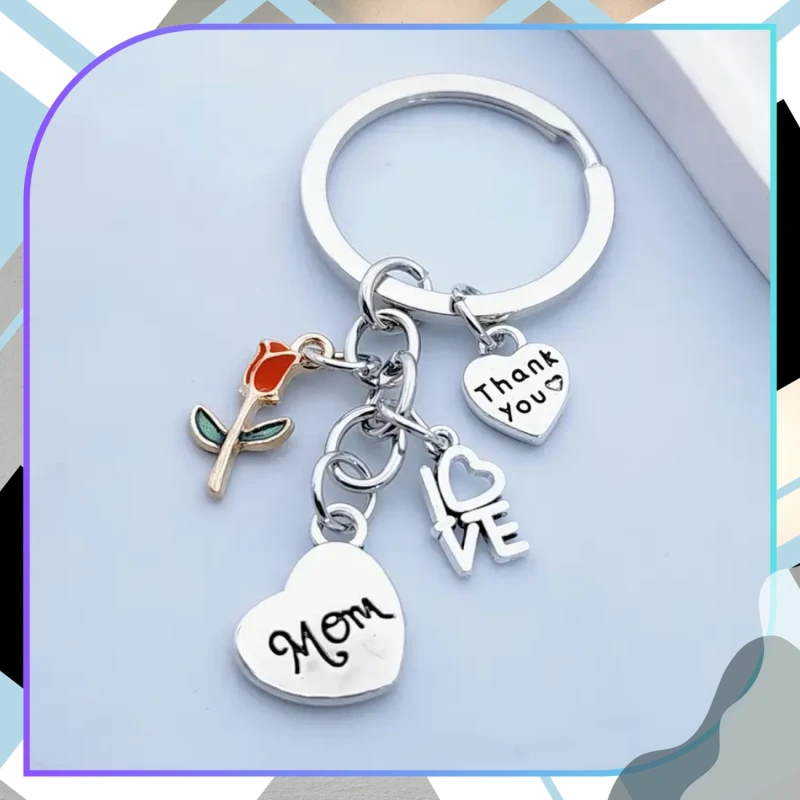 Brelok do kluczy breloczek zawieszka dla mamy na prezent 7.webp