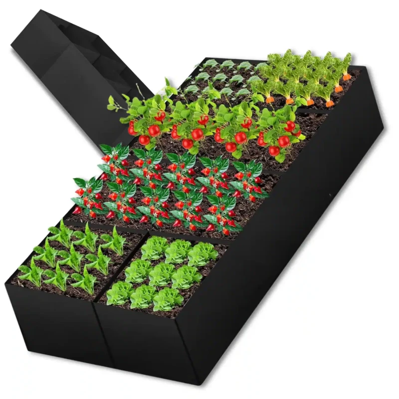 Duży worek torba doniczka do sadzenia warzyw 180x90x30 cm 8.webp