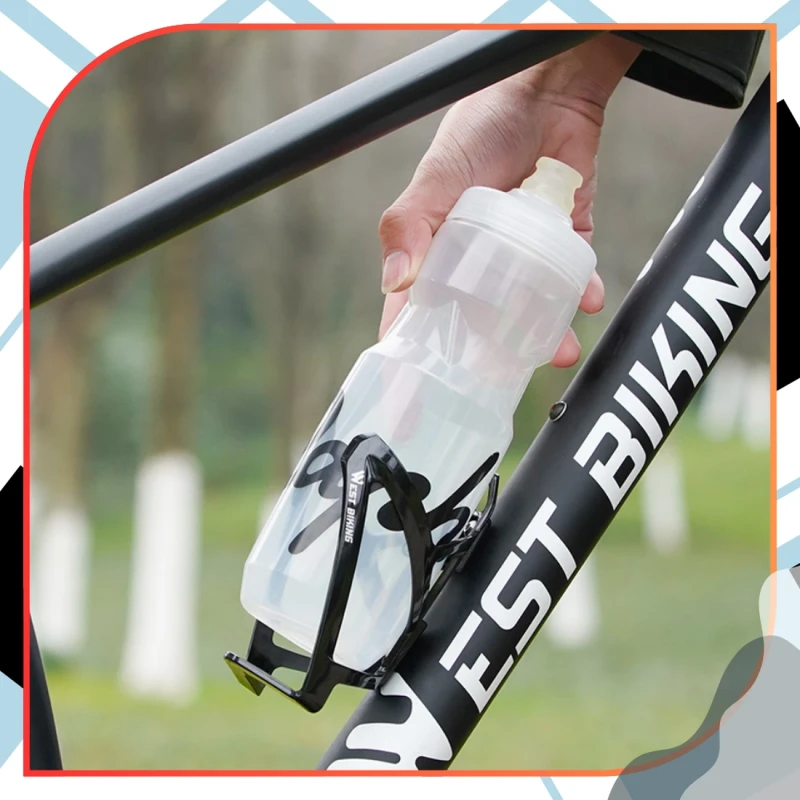 Uchwyt rowerowy elastyczny na butelkę bidon kubek na rower 6.webp
