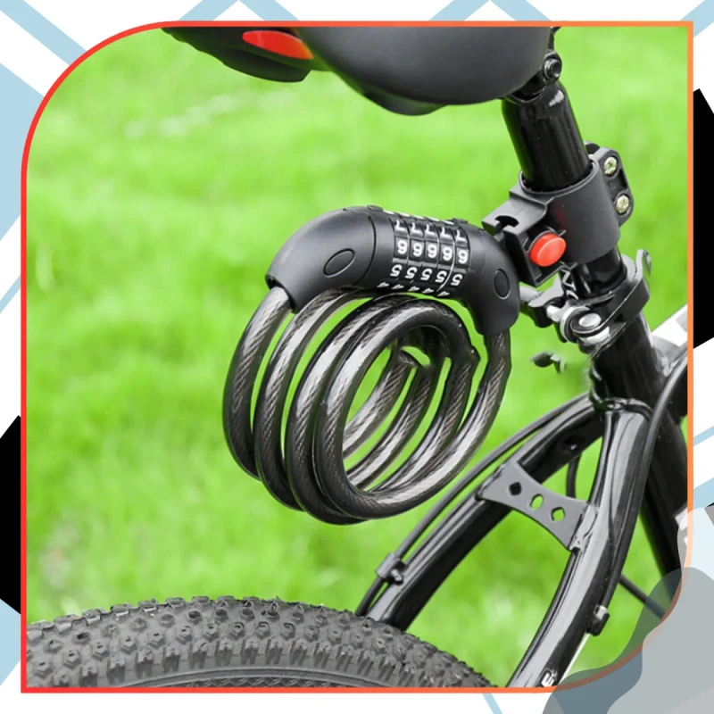 Blokada do roweru na kod KŁÓDKA linka zabezpieczenie 2.webp