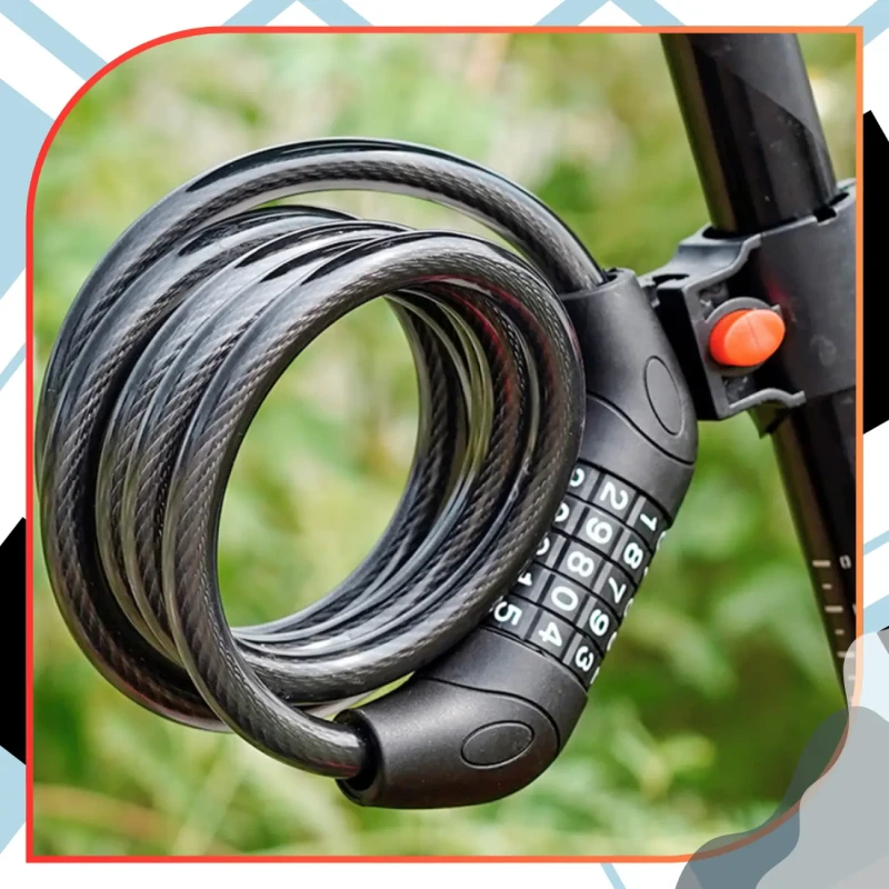 Blokada do roweru na kod KŁÓDKA linka zabezpieczenie 5.webp