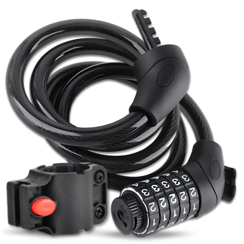 Blokada do roweru na kod KŁÓDKA linka zabezpieczenie 7.webp