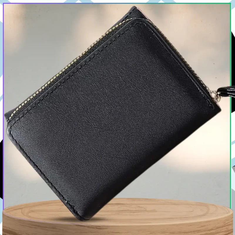 Damski mały klasyczny portfel PORTMONETKA z sercem 4.webp