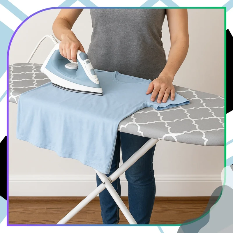 Pokrowiec na deskę do prasowania gruby szary wzory 120x38 cm 4.webp