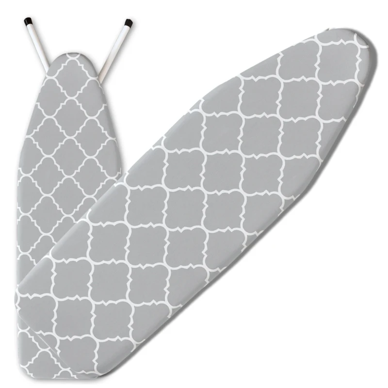 Pokrowiec na deskę do prasowania gruby szary wzory 120x38 cm 8.webp