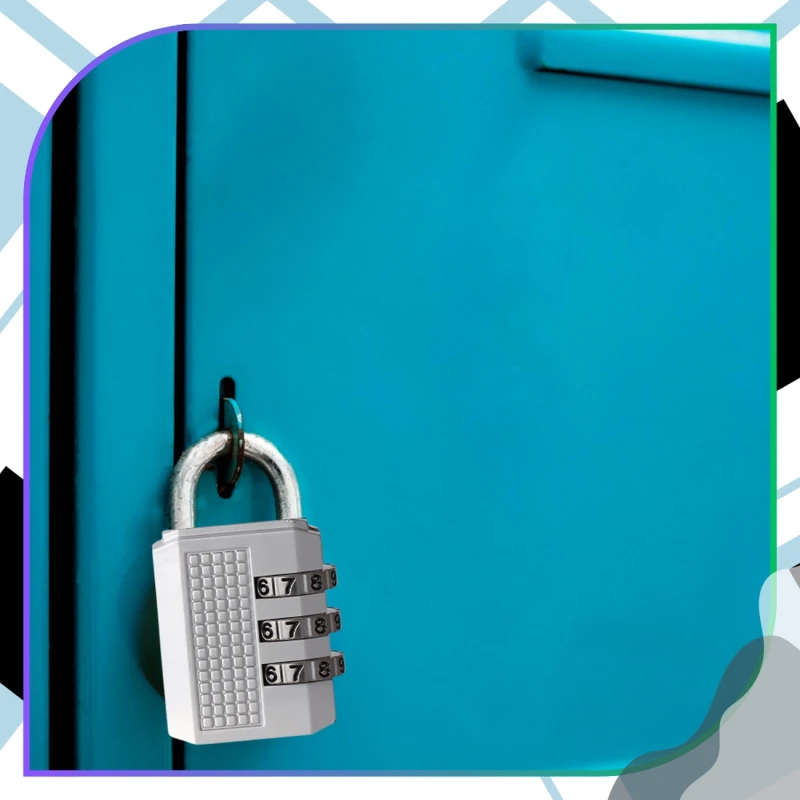 Kłódka na szyfr 54mm metalowa szyfrowa mocna srebrna 5.webp