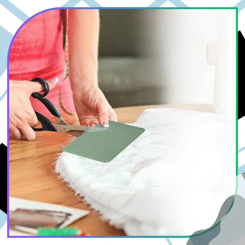 Duży zestaw 24 sztuk łatki jeans spodnie naprasowanki TERMO ŁATA 5.webp