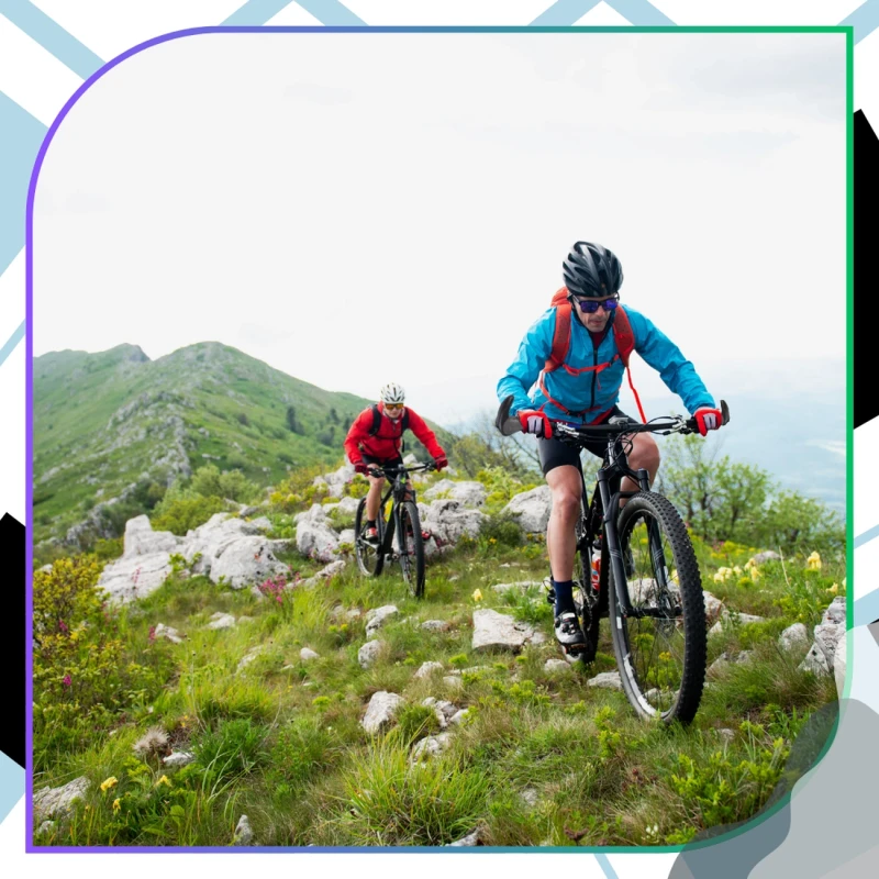 Chwyty rowerowe rączki do kierownicy roweru gripy ergonomiczne rogi 8.webp