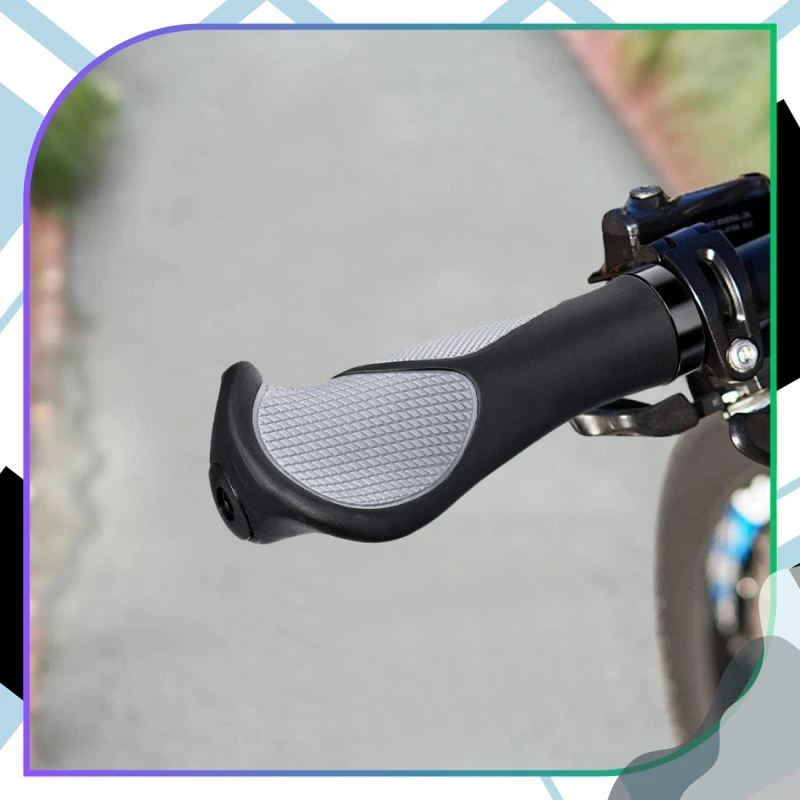 Chwyty rowerowe do kierownicy rączki gripy ergonomiczne roweru 6.webp