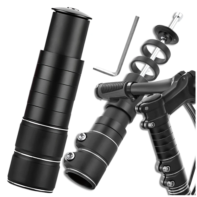 Podwyższenie mostka kierownicy rowerowej adapter regulowany A-HEAD 3.webp