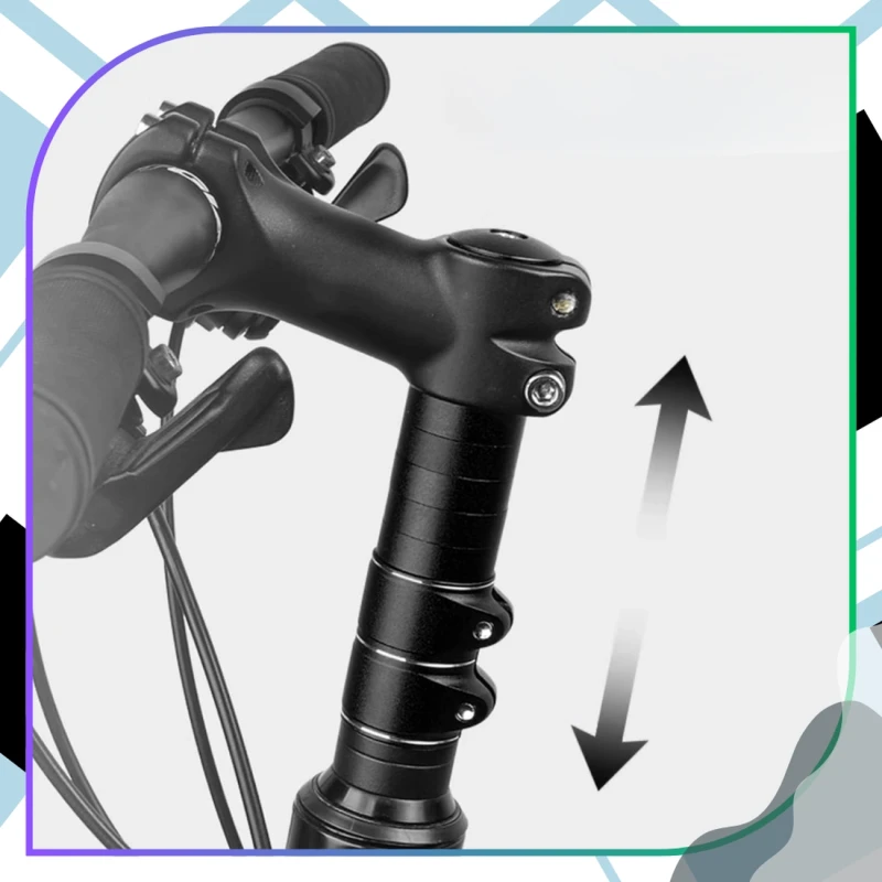 Podwyższenie mostka kierownicy rowerowej adapter regulowany A-HEAD 6.webp