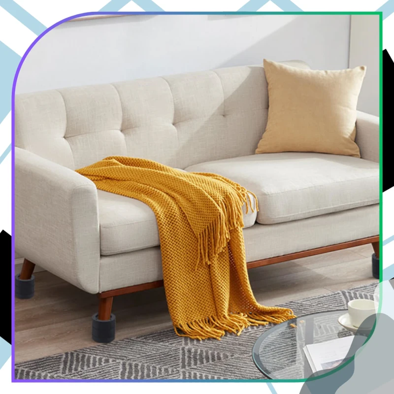 Podkładki antywibracyjne pod pralkę gumowe 4 szt. lodówkę suszarkę 8.webp