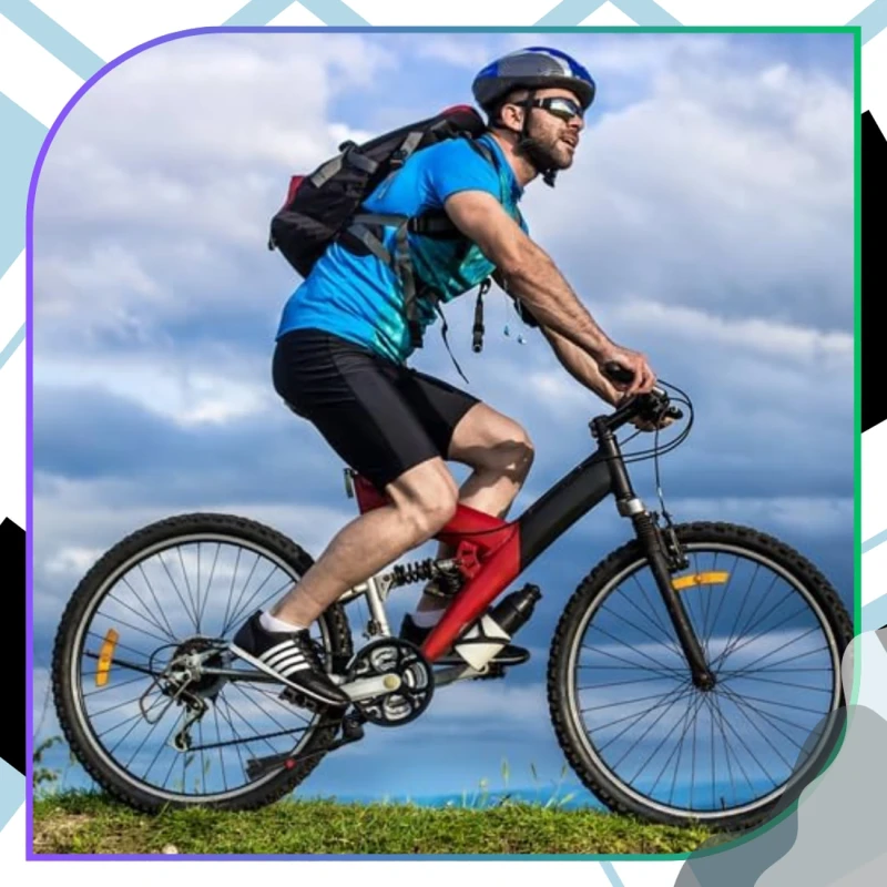 Stopka do roweru regulowana podpórka rowerowa 24-29 cali centralna podwójna 9.webp