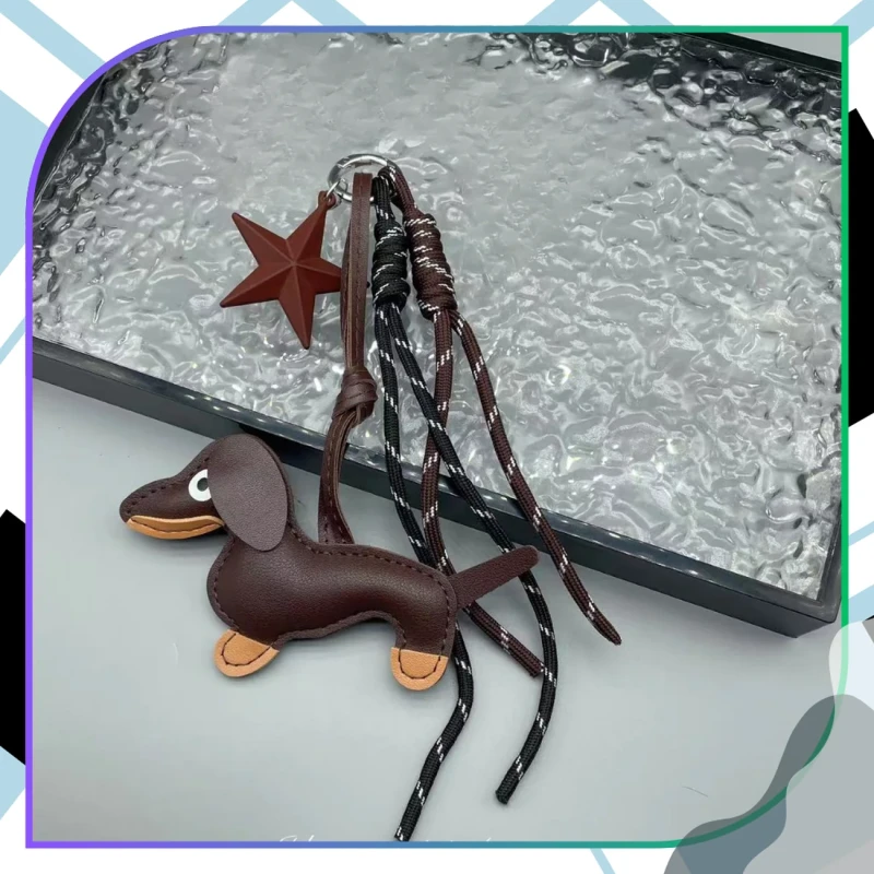 Brelok do kluczy breloczek zawieszka jamnik na prezent