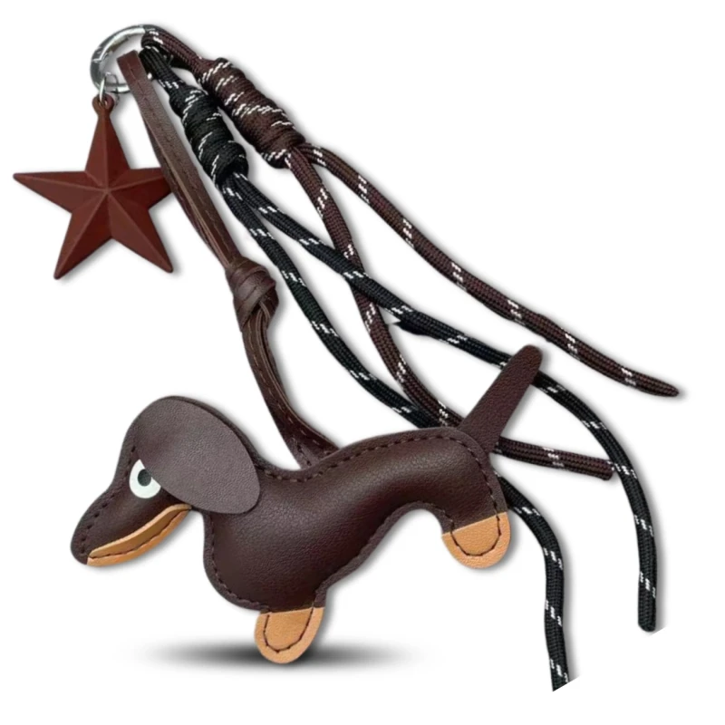 Brelok do kluczy breloczek zawieszka jamnik na prezent