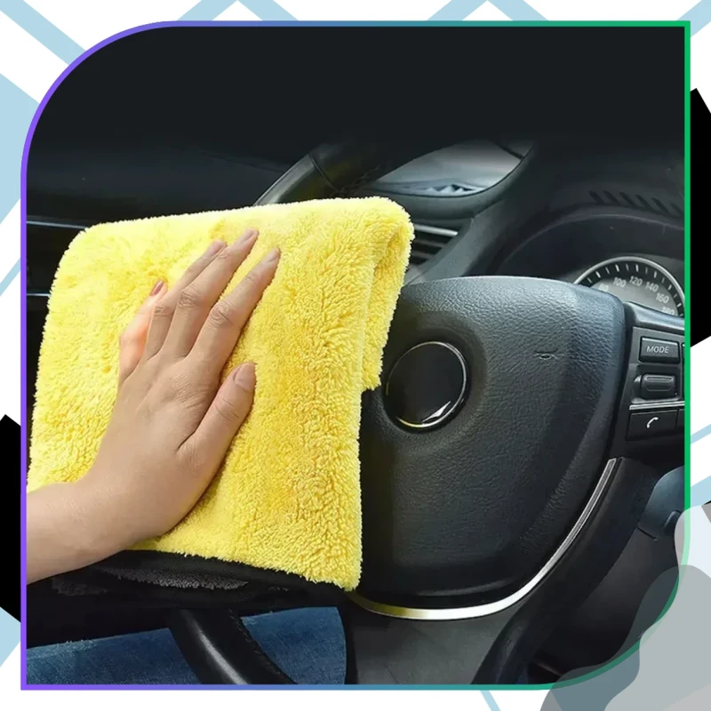 Ręcznik z mikrofibry 160x60 cm do samochodu ściereczka do osuszania czyszczenia 8.webp
