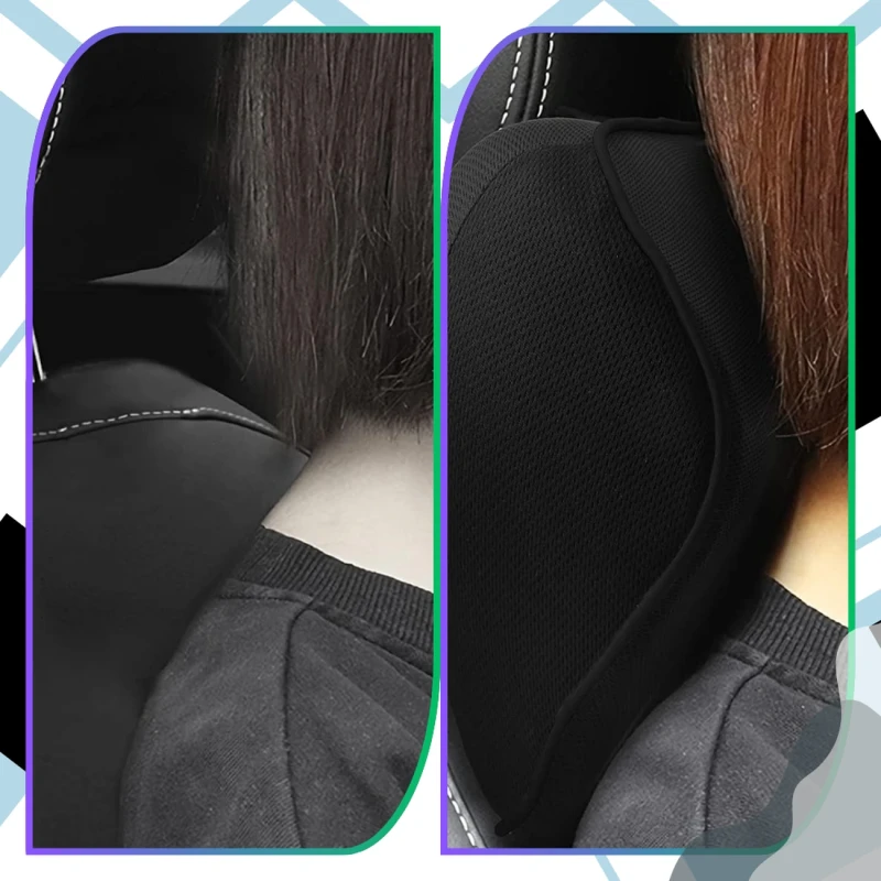 Poduszka samochodowa zagłówek z pianki memory ergonomiczna 1.webp