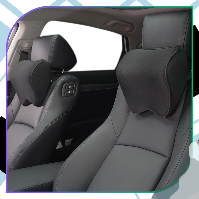 Poduszka samochodowa zagłówek z pianki memory ergonomiczna 2.webp