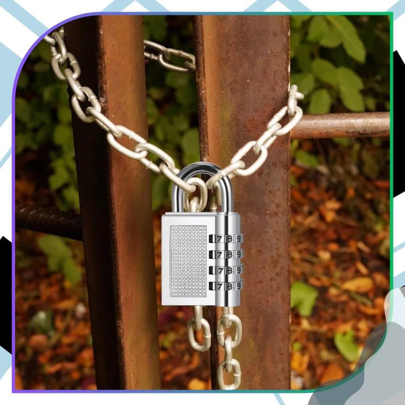 Kłódka na szyfr 78mm szyfrowa metalowa mocna 6.webp
