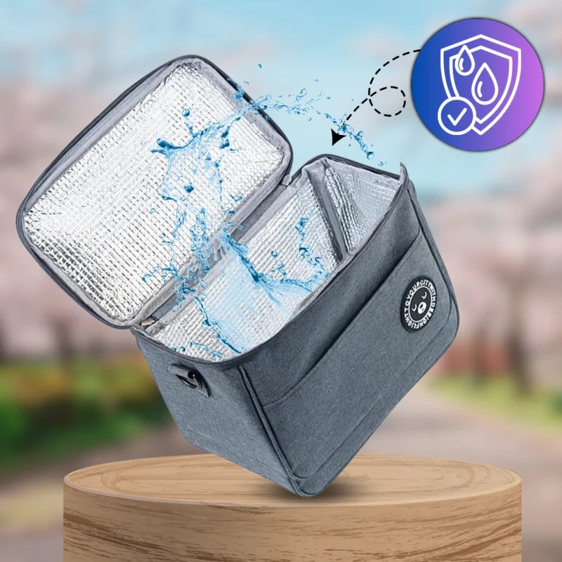 LUNCH BOX torba duża sniadaniowa na jedzenie termiczna 4.webp