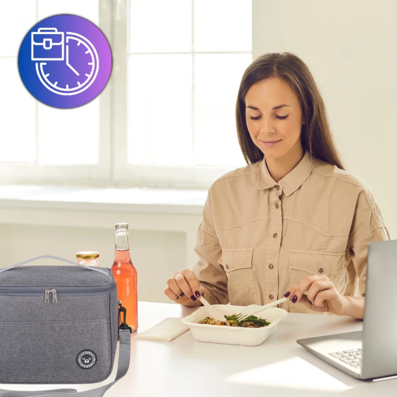 LUNCH BOX torba duża sniadaniowa na jedzenie termiczna 9.webp