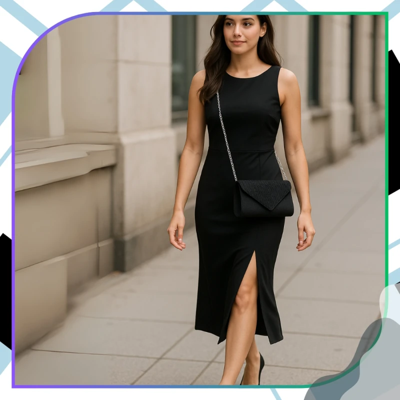 Elegancka wizytowa torebka na ramię błyszcząca damska 1.webp