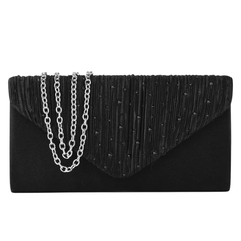 Elegancka wizytowa torebka na ramię błyszcząca damska 5.webp