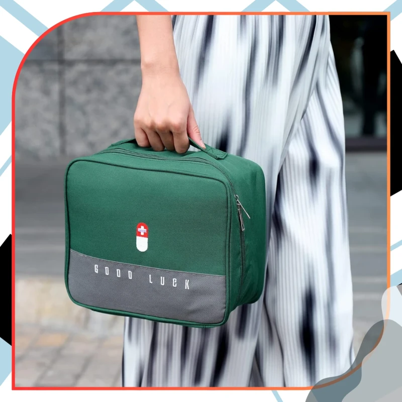 Apteczka na leki podróżna organizer medyczny zestaw 2szt 6.webp