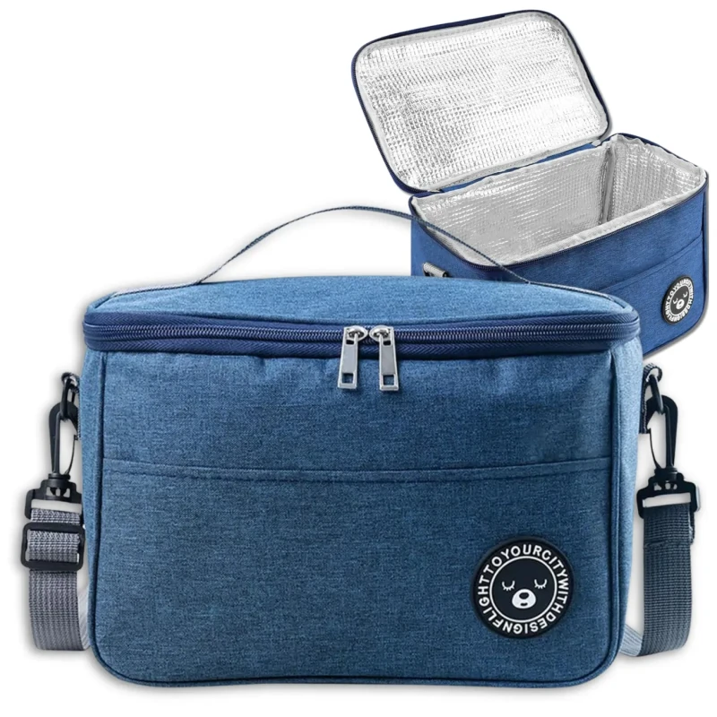 LUNCH BOX torba duża sniadaniowa termiczna na jedzenie 2.webp