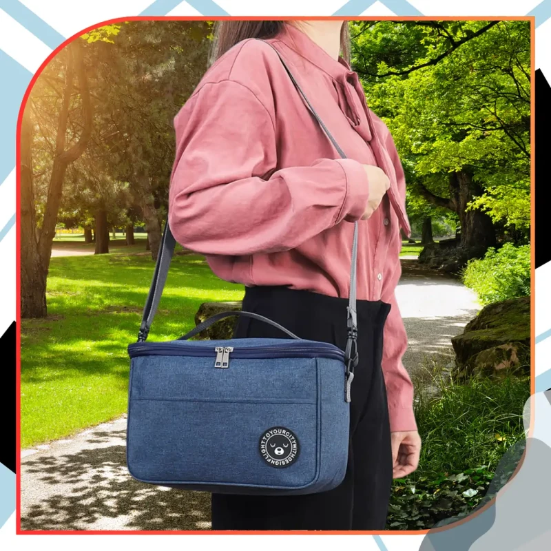 LUNCH BOX torba duża sniadaniowa termiczna na jedzenie 5.webp