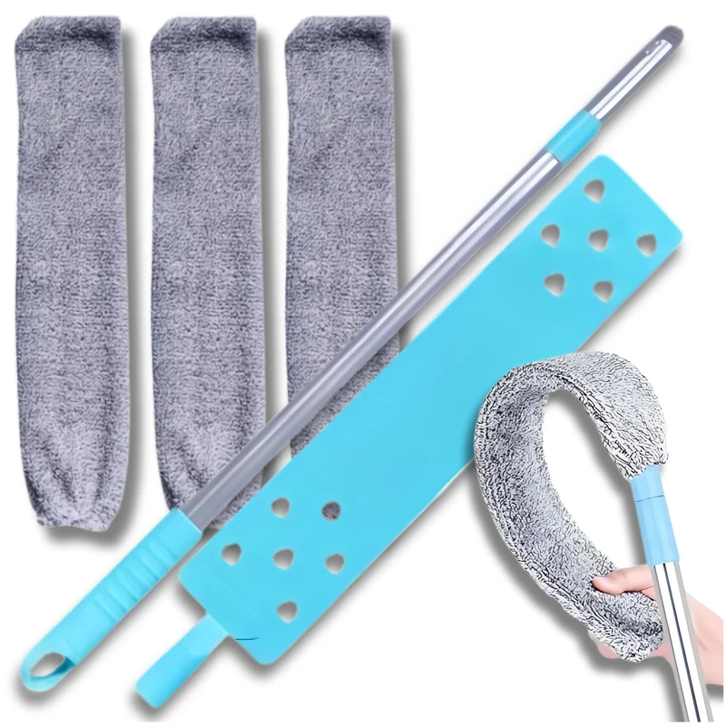Zestaw płaska szczotka do sprzątania kurzu teleskopowa rączka 1.webp