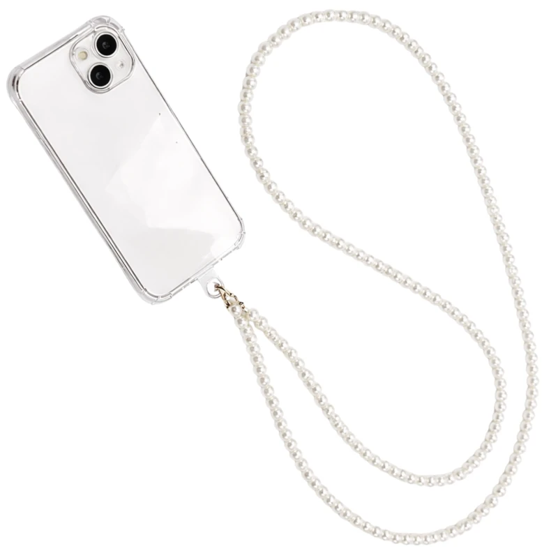 Zawieszka smycz do telefonu perełki brelok 4.webp