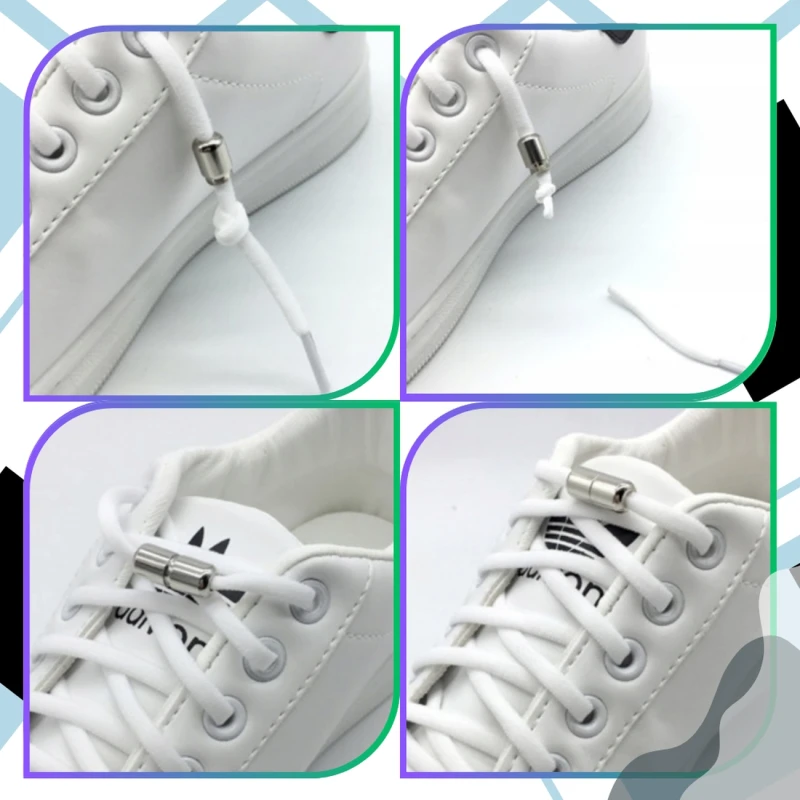 Sznurówki sznurowadła elastyczne uniwersalne 7.webp