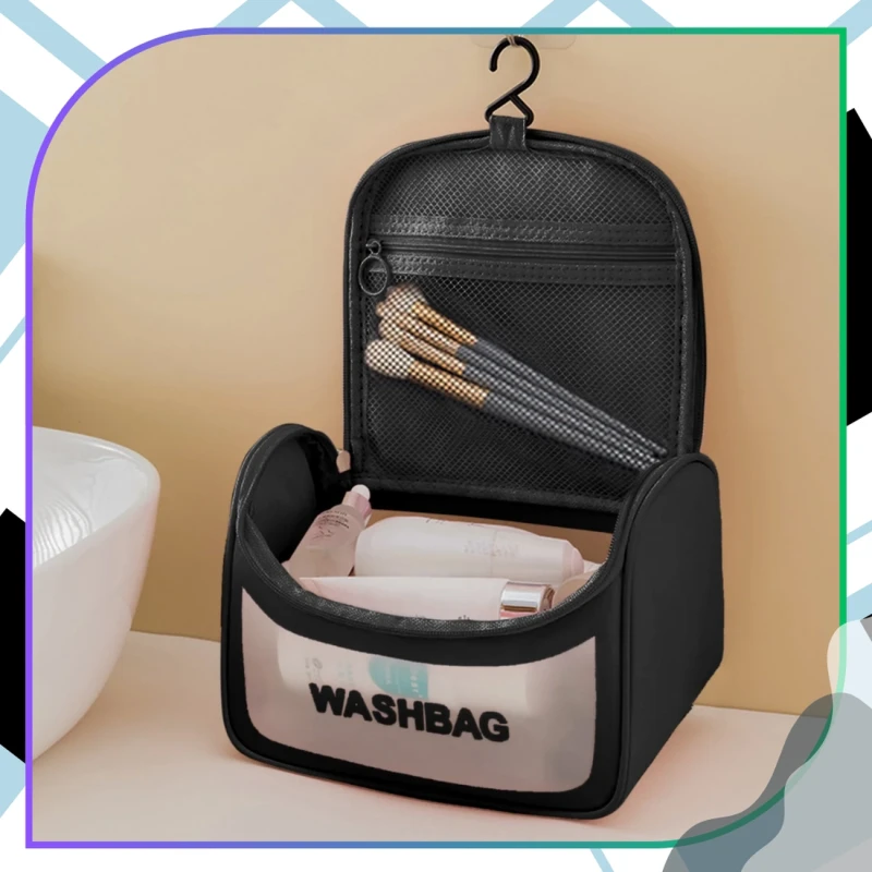 Kosmetyczka wodoodporna wisząca duża przezroczysta 6.webp