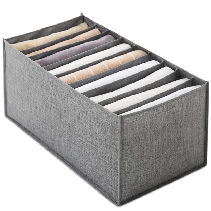 Organizer szary do szafki przegroda do szuflady na ubrania 1.webp