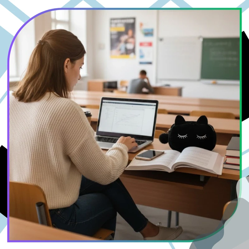 Piórnik szkolny pluszowy saszetka kosmetyczka szkoła 7.webp