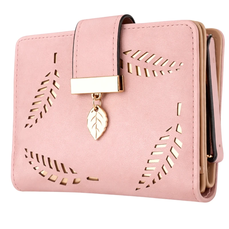 MAŁY DAMSKI PORTFEL PORTMONETKA PRAKTYCZNA NA ZAMEK LISTKI 5.webp